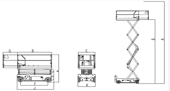 henan mine lifting platform