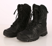 99013 genuine leather cemented military army boots