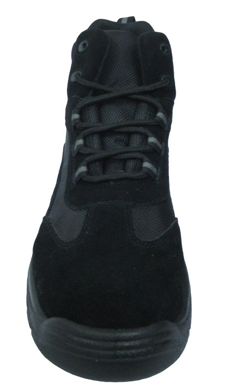 ASTM standard suede leather pu sole sport safety shoes