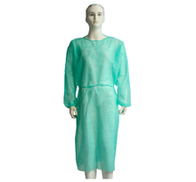 Disposable Folding Surgical Gown With Long or Short Sleeve