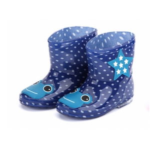 666-4 waterproof cute girls rain boots