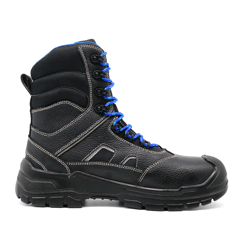 Steel Toe Anti Puncture Mining Safety Shoes High Cut