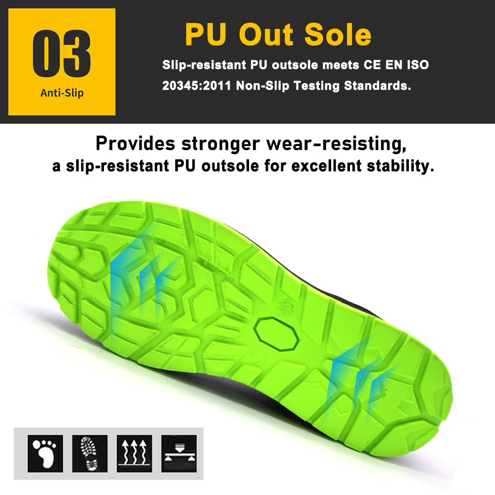 Steel Toe Anti Puncture Sport Safety Shoes Cheap
