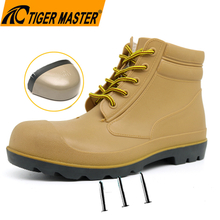 Waterproof PVC Safety Rain Shoes with Steel Toe