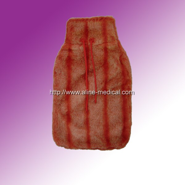 Rubber Hot Water Bottles W/Cloth Cover