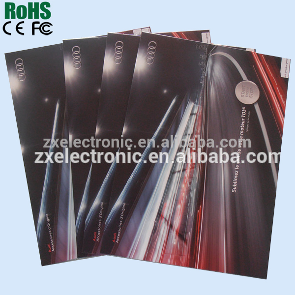 Blank Recordable With Custom Artwork Printing Greeting Postcards