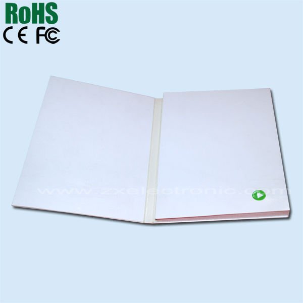 Promotional voice recording greeting card