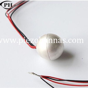 sensor piezoeléctrico de la vibración de la esfera piezoceramic barata