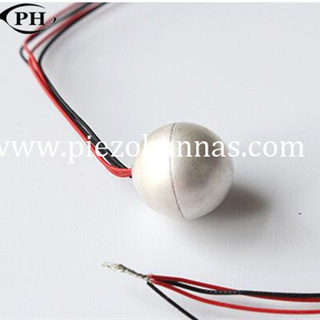 sensor piezoeléctrico da vibração da esfera piezoceramic barata
