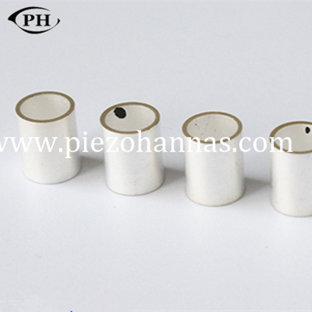 biosensores piezoeléctricos de la pequeña fabricación de cerámica piezoeléctrica del tubo