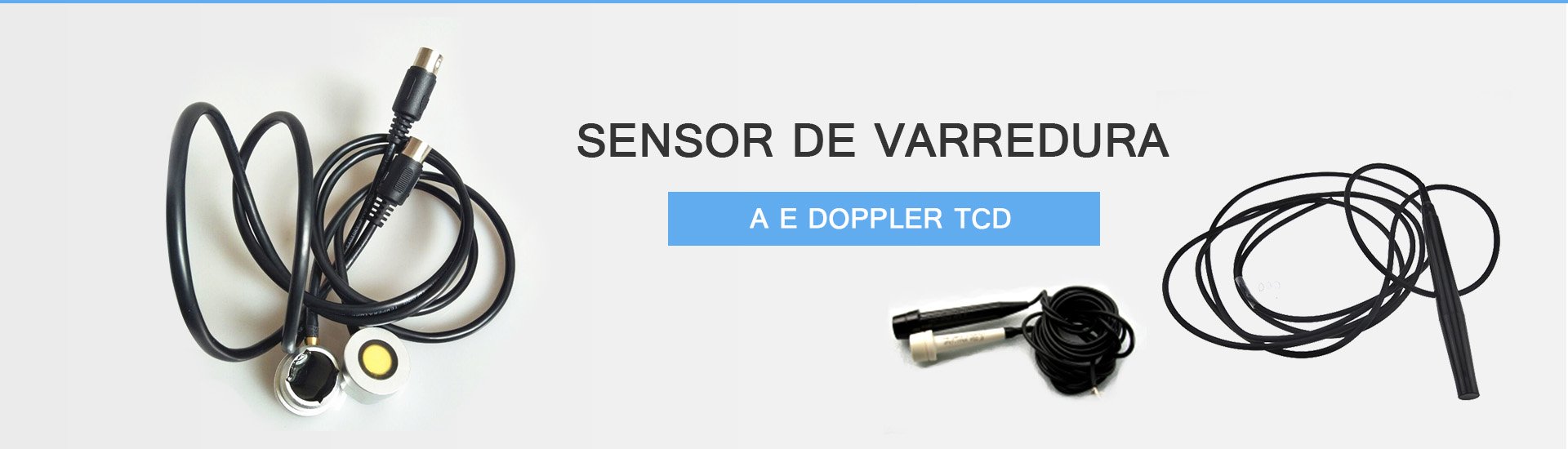 Sensor de varredura A e Doppler TCD