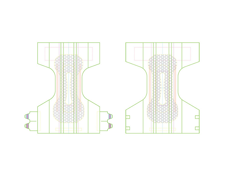 Línea de producción de pañales para adultos Full-Servo Control