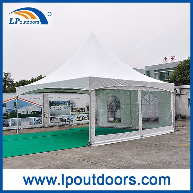 5X5 米铝制高顶帐篷弹簧顶部活动帐篷