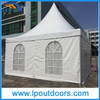 Tienda pagoda de PVC blanco con marco de aluminio de lujo para exteriores Lp