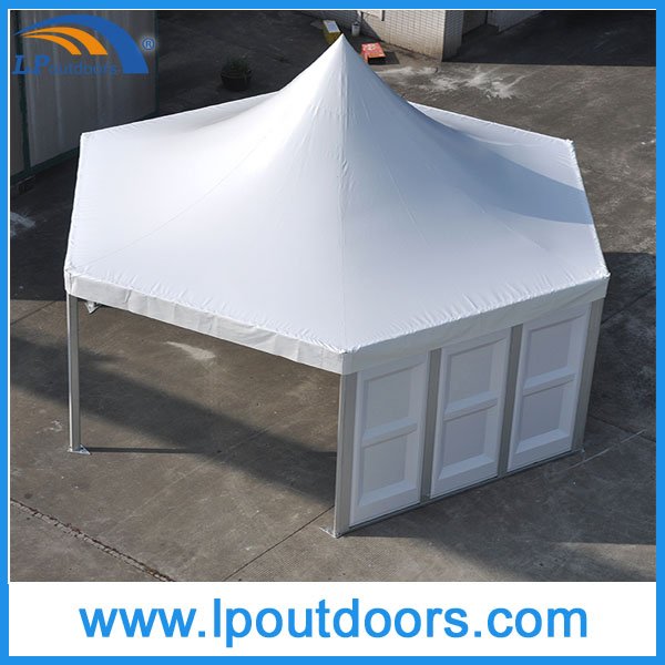 Dia6m 高品质六边形 ABS 玻璃塔活动帐篷