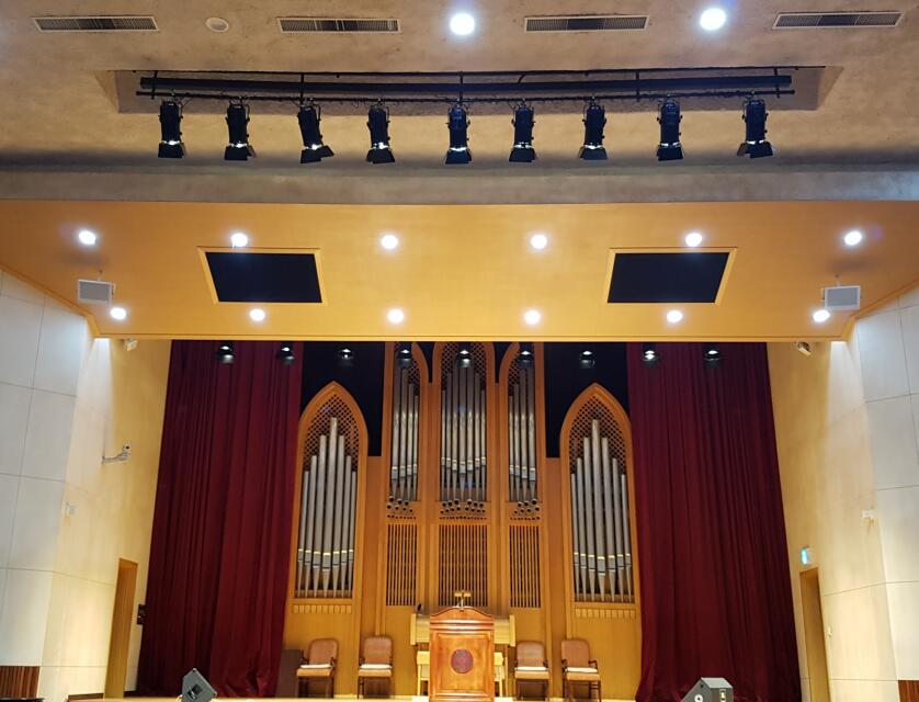 200W Led Fresnel Light para Iglesia