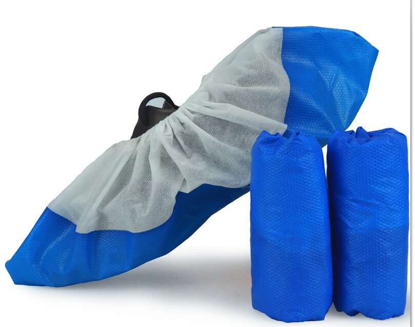 PP+CPE waterproof shoe cover Buy hospital Shoe Cover, medical shoe