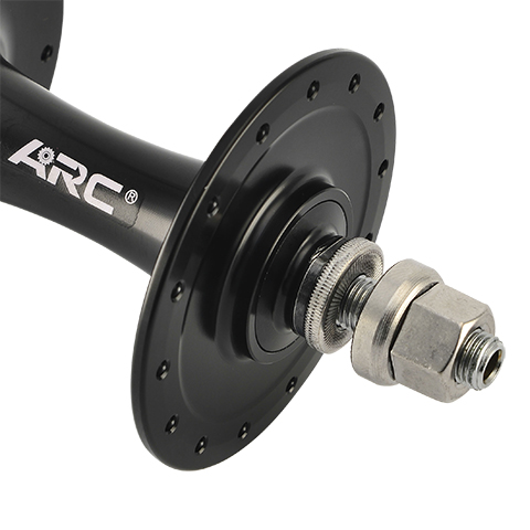 Customized Bicycle part GT - 008F / R 28 holes aluminum fixed gear bearings hub