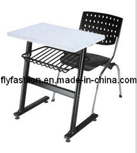 MDF & Chromed Metal Student Desk and Chair