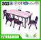 Modern Wooden Children Table with Four Chairs (SF-27C)