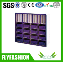 Purple color wooden material kids toy storage(SF-107C)