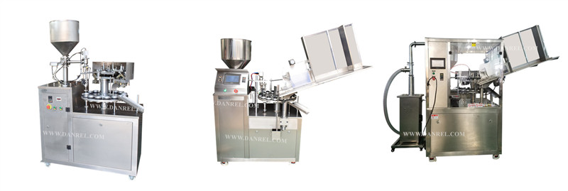 Fully Automatic Aluminum Tube Filling And Sealing Machine with Charging Machine