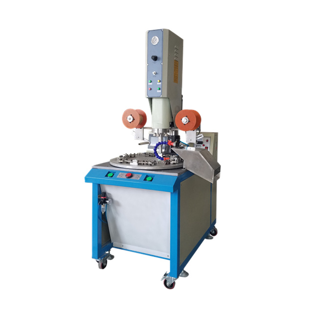 Double Heads Ultrasonic Welding Machine Automatic Rotary Table ...