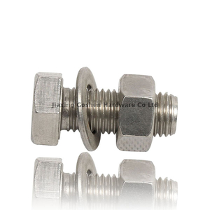 Tornillos de cabeza hexagonal de acero inoxidable m12 para jeep