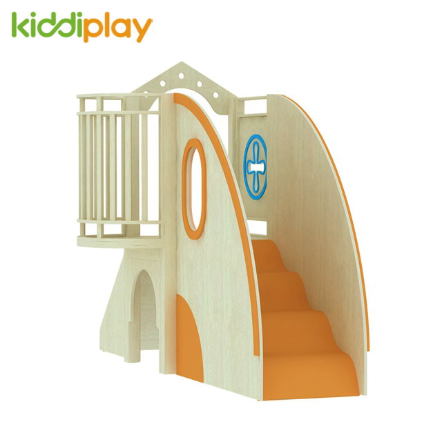 KiddiPlay室内外大型木制攀爬架幼儿园木质滑梯游乐设备