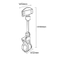 Clear Deli Case Signage Retail Signage Clip PST5-L