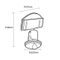 Adhesive Clip-On Knuckle Sign Clip PS03