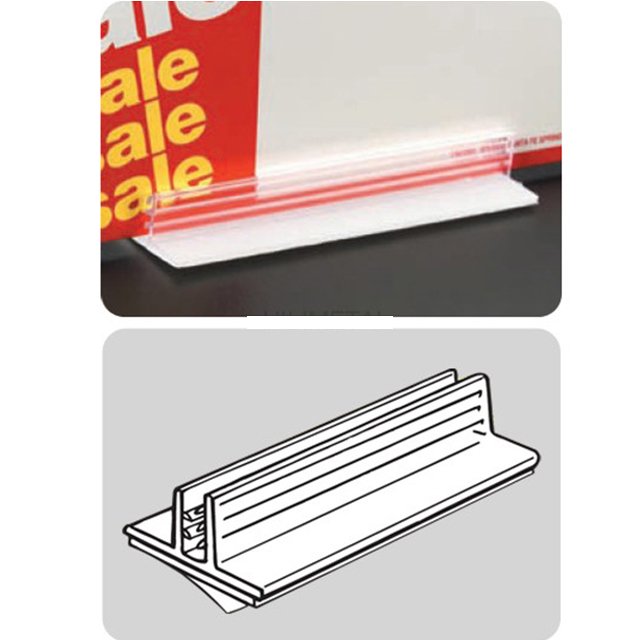 Wide Base Adhesive Sign Gripper 25 mm Base SG-C14