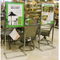 22x28 Chrome Floor Freestanding Poster Frame MF22C-P