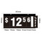 Small Double Sided Sprial Sign Board W/5.5" H Number Pads Kits W363mmXH170mm