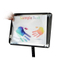 11x17 Menu Poster Stand for Floor,Snap Open,Adjustable Height--Black