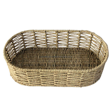 Hemp Rope and Metal Basket (BKB0175)