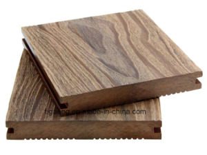 Decking compuesto pl&aacute;stico de madera del Decking de WPC para el suelo al aire libre de la piscina