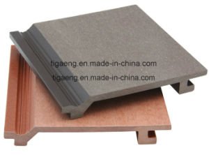 El agua salada resiste el panel Astilla-Libre del Decking de madera WPC de WPC