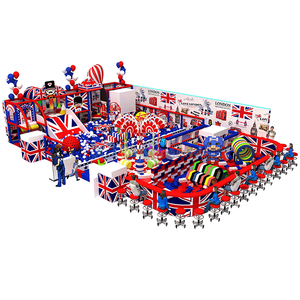 London Theme Indoor Playground Center Used Indoor Play Area