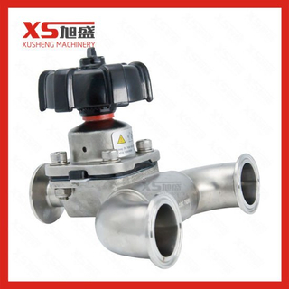 Аптечные мембранные клапаны из EPDM + PTFE из нержавеющей стали 316L