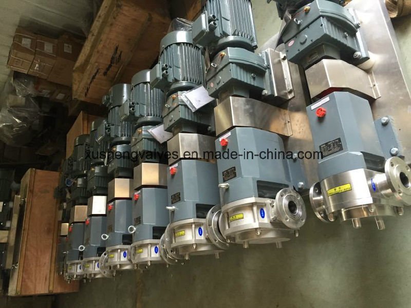 Нержавеющая сталь Ss304 Ss316L шоколадных конфет с теплоизоляционным кожухом вращающийся насос