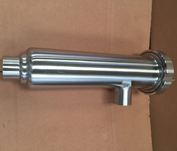 Санитарно-гигиенический дуплексный фильтр L из нержавеющей стали Ss316L