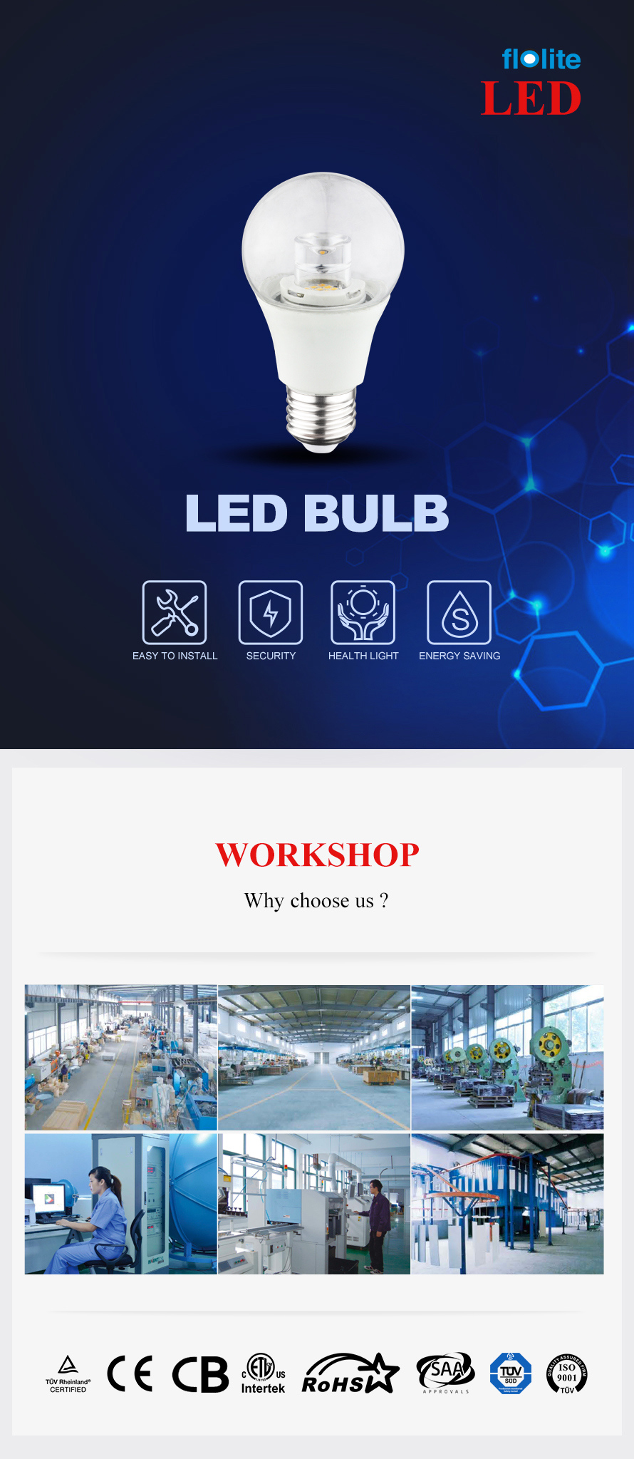 A60-T LED Dimming Bulb