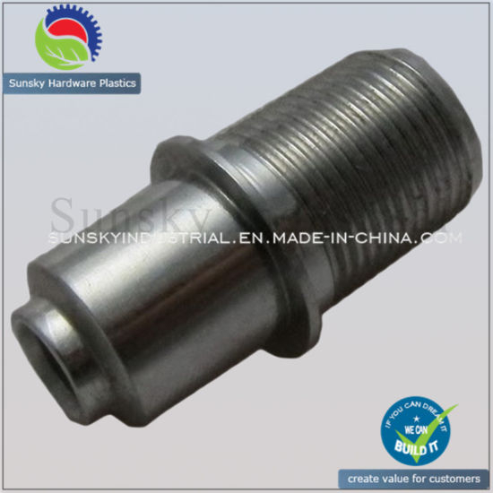 CNC Turned Machined Part for Bolt Stud Machinery Part (AL12097)