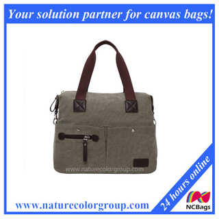 Fashion Large Cotton Canvas Handbag