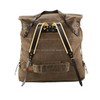 Mutifunctional Leisure Canvas Backpack for Camping and Outdoor Traveling