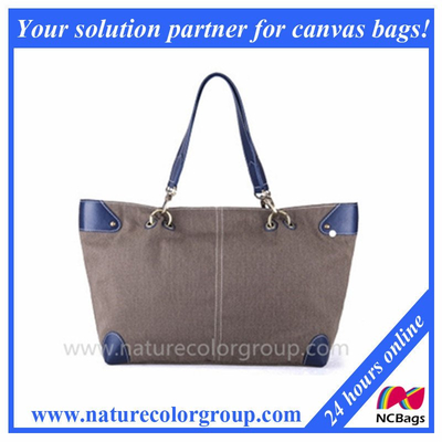 Latest Leather Trimed Handbag for Women