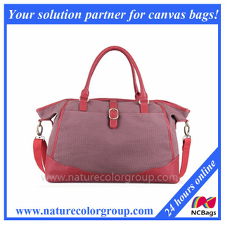 Women′s Canvas Travel Handbag Bag