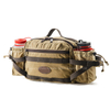 Mens Functional Leisure Canvas Waist Bag for Hiking and Camping