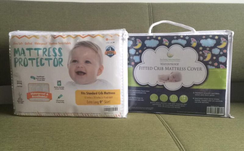 缝制的和适合的防水小儿床床垫&盖子由柔滑的平稳的竹纤维人造丝制成理想为婴孩和小孩使用